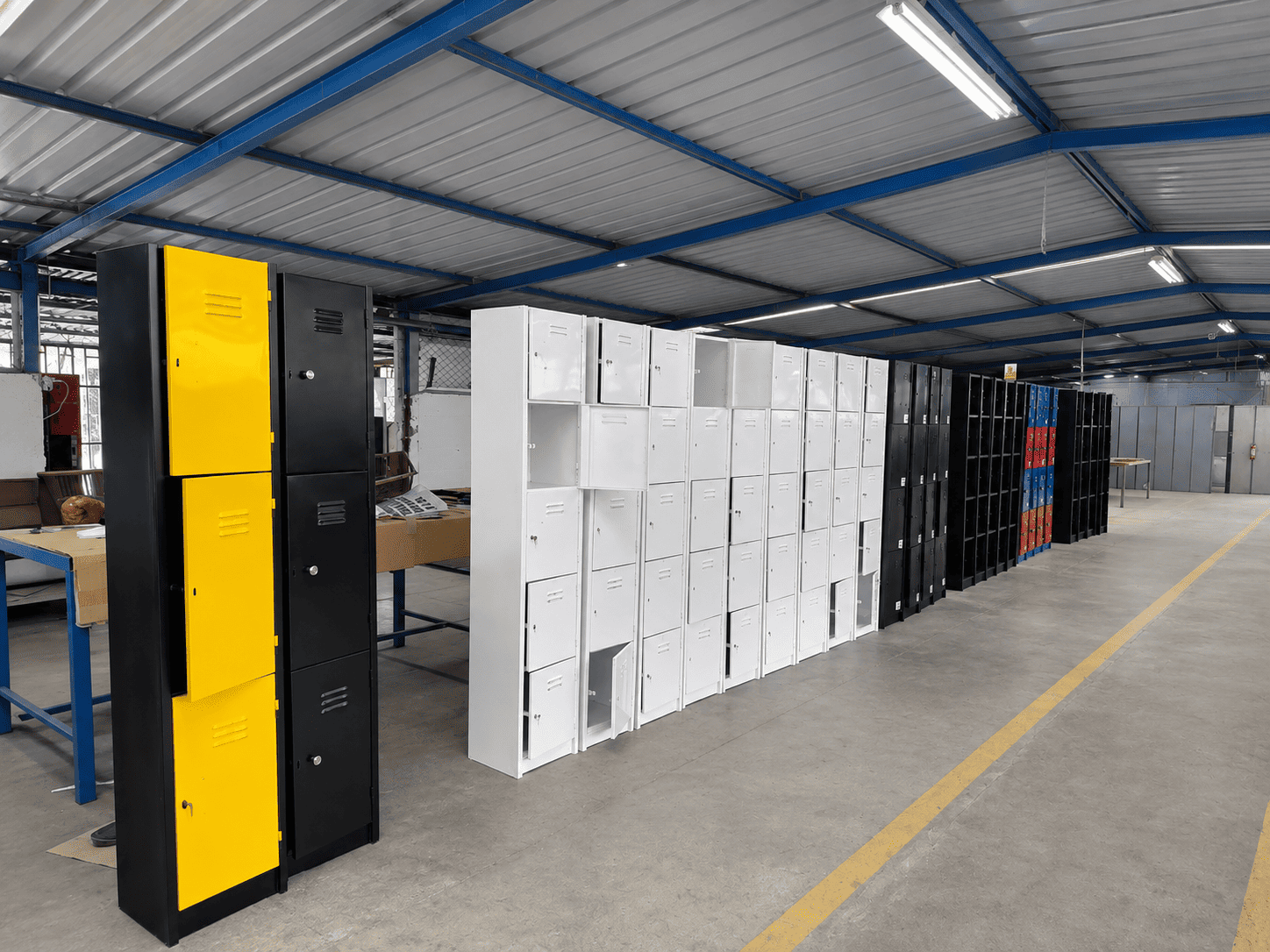 Diseños premium de organización y lockers